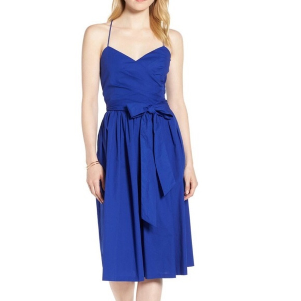 Nwt royal blue fit n flare sun dress A line